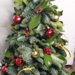 Χριστουγεννιάτικο δεντράκι κόκκινο-χρυσό