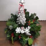 Χριστουγεννιάτικη ανθοσύνθεση 1