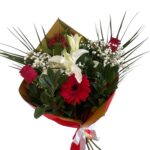 Ανθοδέσμη Petit Garden red