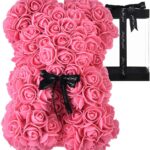 Rose bear pink 25cm