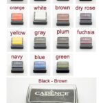 Μελάνι για σφραγίδες black big Cadence