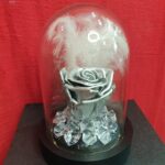 Καμπάνα με ασημένιο forever rose