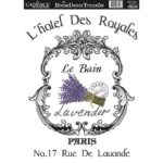 Home decor transfer HDT-021