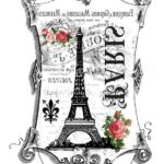 Home decor transfer HDT-030