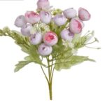 Μπουκέτο λουλουδιών καμέλιες 27cm rose