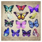Χαρτοπετσέτα για decoupage, Papillons
