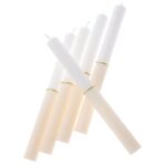 Λαμπάδα αρωματική ράφλες εκρού 25cm