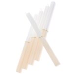 Λαμπάδα αρωματική ράφλες εκρού 37cm