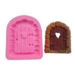 Καλούπι σιλικόνης πόρτα 8,5×10,5×1,2cm