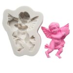 Καλούπι σιλικόνης αγγελάκι 8,7×7,3×1,9cm