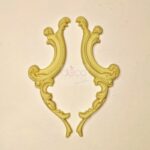 Διακοσμητικά στοιχεία 2 τμχ. 11x2,5 cm