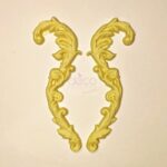 Διακοσμητικά στοιχεία 2 τμχ. 13,5x4