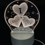 Φωτιστικό led καρδιές