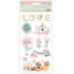 Die Cuts Chipboard Stamperia 15x30cm, Circle of love