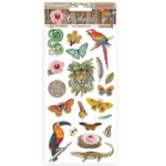 Die Cuts Chipboard Stamperia 15x30cm, Amazonia