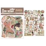 Die cuts Stamperia, Oriental Garden