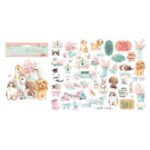 Die Cuts Stamperia, Circle of Love, cats, dogs and embellisments