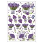 Ριζόχαρτο Stamperia 21x29cm, Lavandula