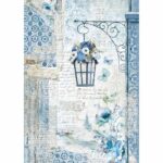 Ριζόχαρτο Stamperia 21x29cm, Blue Land Lamp