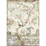 Ριζόχαρτο Stamperia 21x29cm A4, Little bird on branch