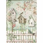 Ριζόχαρτο Stamperia 21x29cm A4, Nests