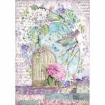 Ριζόχαρτο Stamperia 21x29cm A4, Cage