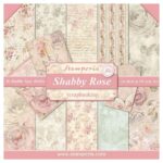Χαρτιά scrapbooking 10τεμ Stamperia 30,5x30,5cm Shabby Rose