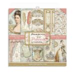 Χαρτιά scrapbooking 10τεμ Stamperia 20,3×20,3cm Princess
