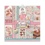 Χαρτιά scrapbooking 10τεμ Stamperia 20,3×20,3cm Sweety