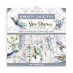 Χαρτιά scrapbooking Stamperia 10τεμ, 20.3×20.3cm, Romantic Sea Dream