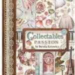 Χαρτιά scrapbooking Stamperia 10τεμ 15×30,5cm Passion