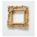 Ξυλόγλυπτo μίνι κορνίζα 6x6cm