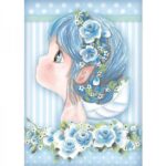 Ριζόχαρτο Stamperia 21x29cm A4, Light blue fairy