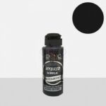 Υβριδικό ακρυλικό Black 120ml
