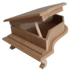 Ξύλινο πιάνο κουτί KU31