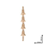 Ξυλόγλυπτo 2,8x20cm