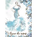Ριζόχαρτο Napkin Silhouette Stamperia A4, Agua De Rosas