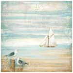 Ριζόχαρτο Napkin Silhouette Stamperia, 50x50cm