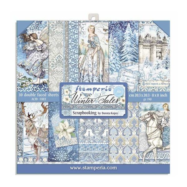 stamperia-winter-tales-8x8-inch-paper-pack-sbbs19
