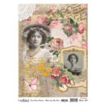 Ριζόχαρτο με μεταλλικό φύλλο 007