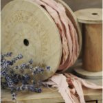 Κορδέλα vintage linen, Dirty Pink, 1,2m