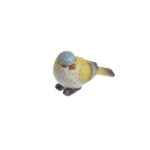 Πουλάκι κεραμικό yellow-blue, 8cm