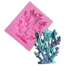 Καλούπι σιλικόνης, Φυτά της θάλασσας, 7×5.8×1.1cm