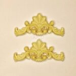 Διακοσμητικά στοιχεία 2τμχ. 7Χ3cm