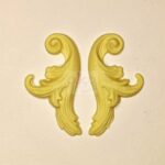 Διακοσμητικά στοιχεία 2τμχ. 6,5Χ3cm