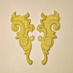Διακοσμητικά στοιχεία 2τμχ. 13Χ5,5cm