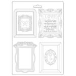 Καλούπι εύκαμπτο A4, 21x29cm, Stamperia, Atelier frames