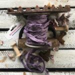 Κορδέλα old Vintage, Violet, 1,2m