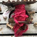 Κορδέλα old Vintage, Pink, 1,2m