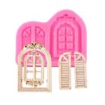 Καλούπι σιλικόνης Παράθυρα, 8×9,5cm